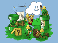 World 1-1 Building