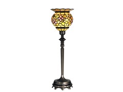 7 X 25 Pansy Buffet Lamp