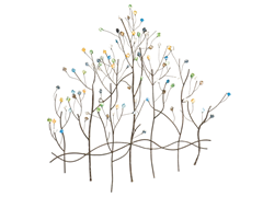 Gemstone Forest Wall Art