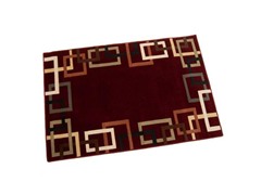 Syntax 7'9" x 9'9" Area Rug -  Burgundy