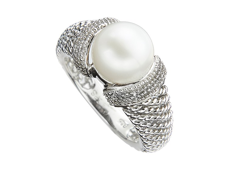 Edgewater Sterling Silver & Freshwater Pearl Ring