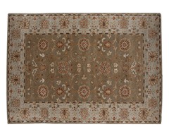 Rennes 5' x 8' Walnut/Ice Blue
