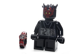 LEGO Darth Maul Clock and Watch Bundle