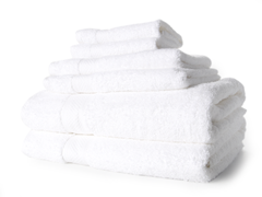 Egyptian Cotton 6pc Towel Set - White