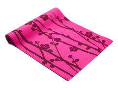 Purple Cherry Blossom Yoga Mat