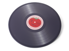 Tomato Vinyl Worktop Saver