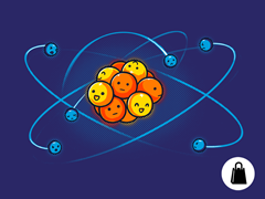Orbital Model of the Carbon Atom Tote