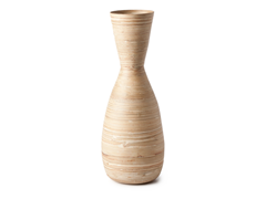 Modern Bamboo Vase - Natural