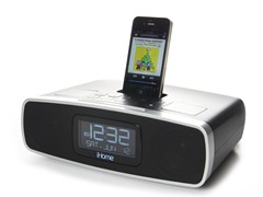 App-Enhanced Clock Radio for iPhone/iPad