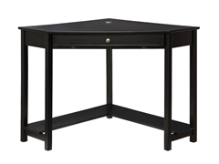Homelegance Corner Desk - Black