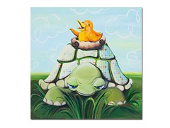 Afternoon Seranade 14x14 Canvas