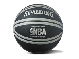 NBA Cross Court Black/Silver Basketball