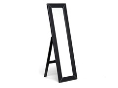 McLean Dk Brown Mirror w/Built-In Stand