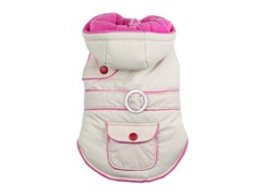 Pink Jewel Jacket with Hood