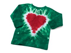 Baby Long Sleeve Tee - Heart