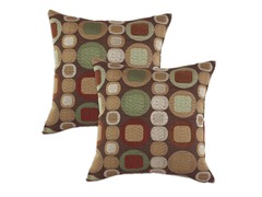 Oakley Spice 17x17 Pillow-Set of 2
