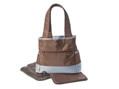 Brown Yacht Tulip Tote with Clutch