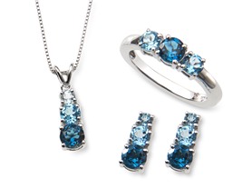 Sterling Silver & Blue Topaz Jewelry Set
49.99
New