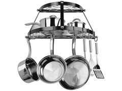 Double Shelf Wall Rack - Black