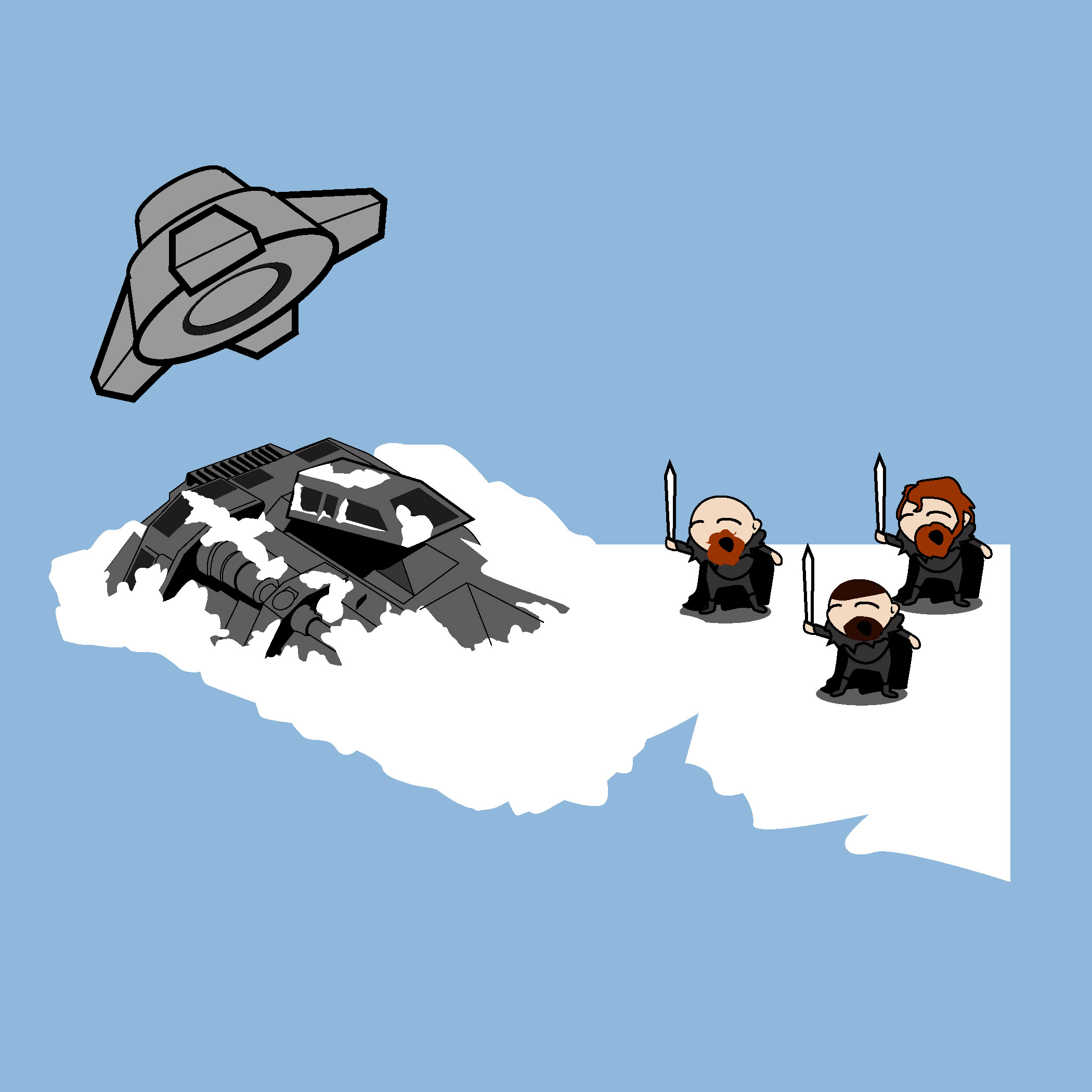 Crows saves Luke Crows saves Luke
