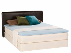 2" Gel Memory Foam Topper-Queen