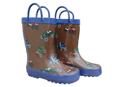 Monster Truck Rain Boots