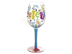 Celebrate Wine Glass