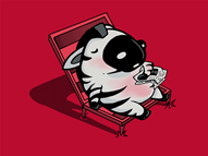 What’s Black and White and Red All Over?