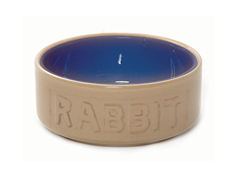 Cane & Blue Rabbit Bowl 5"