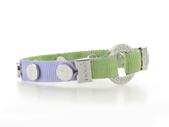 Charm Bracelet - Purple w/ Green