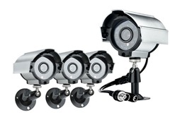 Sony CCD Security Camera Kit - 4 Pack