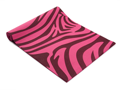 Fitness Basics Pink Zebra Yoga Mat
