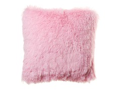 Shaggy Pink Pillow
