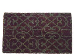 Coir Mat Lila Purple/Grey