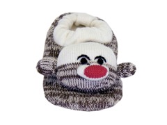 Sock Monkey Slippers