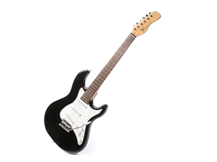 Kona Black Electric Guitar