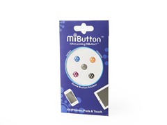 Apple Home Button Sticker -Glitter Stars