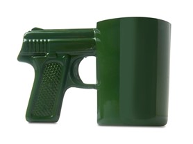 Green Gun Coffee Mug