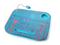 Doodle Flower Laptop Cushion w/ Light