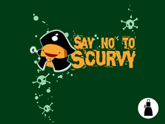 Say No to Scurvy Apron