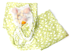 Fresh Kit 3 Grocery Bags - Lime
