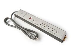 6-Outlet 2160 Joules Coax w/5ft Cord
