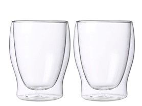 Luigi Bormioli Double Wall 12oz Glasses
