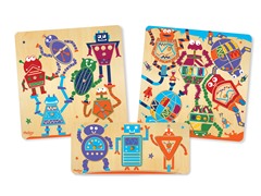 P'Kolino Robot Set - 3 Puzzles