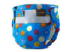 Ultra Lite Diaper - Blue Circles