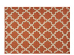 Maroc Aster Flat Weave - Merlot