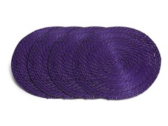 Core Bamboo 15” Placemat-Violet Set of 4
