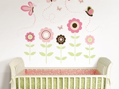 Butterfly Garden Wall Art Kit