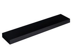 Chicago 48" Floating Shelf Black