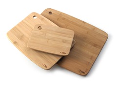 Core Bamboo Solid Cutting Board Set